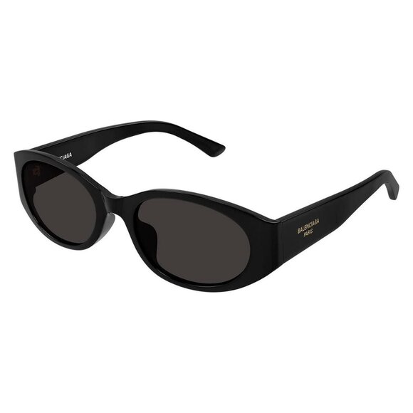 FX02070B New BALENCIAGA Black Round BB0369SK 001 Sunglasses Women - Picture 1 of 5